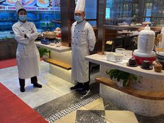 自助取餐区-梦都海鲜酒家(万达广场江桥店)