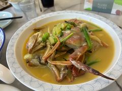 六月黄面拖蟹-小陆莲花蟹园农家乐(莲花岛店)