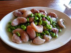 毛豆炒嫩菱-唔呶喔哩酒家(生产街店)