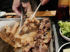 一米长盘牛五花-犟牛家·榴莲烤肉(五棵松店)