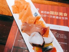 三文魚刺身-四海一家自助餐(益田假日广场店)