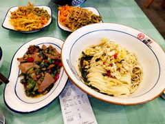 黄瓜皮炒猪肝-刘氏三和面馆