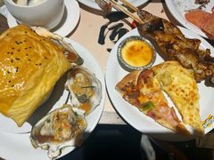 奶油蘑菇汤-好伦哥比萨烤肉自助(昌平航母店)