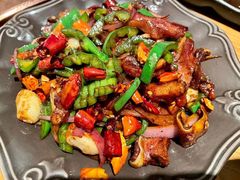 炒羊头肉-阿里家Miss Ali·烤肉酒馆by MIG