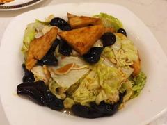 白菜木耳爆豆腐-天津大学·四十二斋餐厅