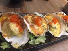 芝士蒜蓉烧生蚝-松岛日本料理(汾江路店)