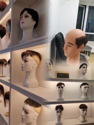 -发饰美男士增发补发假发定制店