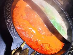 一次用油老火锅-锅说大脸毛肚重庆老火锅(佐阾店)