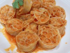 凉拌藕面筋-新海渔港·胶东海鲜家常菜·家宴(奥体中心店)