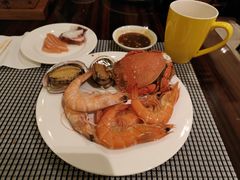 -广州万富希尔顿酒店-感趣自助餐厅·生蚝海鲜刺身