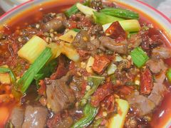 贵州经典爆炒鸡血-华仔龙虾(永乐路总店)