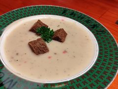 奶油蘑菇汤-莫斯科西餐厅