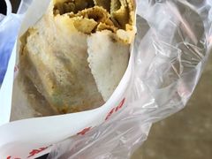 素卷馍加把子肉和卤蛋-安徽阜阳卷馍(西单店)