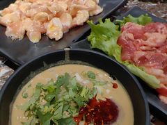 -啊美丽炭火烤肉(滑翔一店)