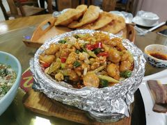 宫保虾仁-老磨油饼(高陵店)