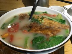 蔬菜煎蛋汤-赤宴·川菜(玉林店)