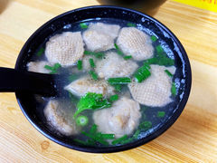 牛肉饼汤-汕尾小吃铜盘推(埔尾篮球场店)