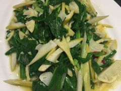 韭菜炒竹笋-东哥紫阳蒸盆子(旺座·现代城店)