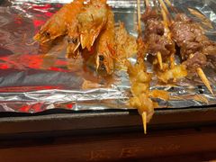 -路边摊小炉子烧烤