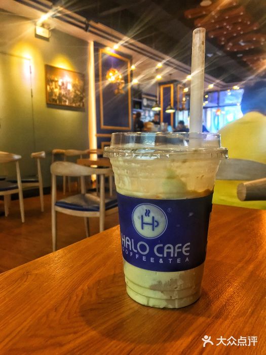 halo cafe(新翼银座店)布蕾蛋糕奶茶图片