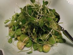 香椿拌鲜蚕豆-湘上湘(米其林餐厅-正大中心总店)