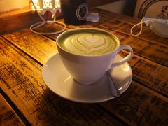 绿茶拿铁-Cafe Alice咖啡爱丽丝(奥城店)