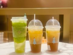 静冈网纹蜜瓜冰茶-KNOTKNOT珞珞·日式甜品(K11店)