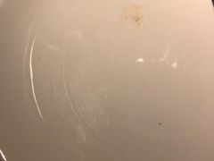 盘子是脏的-绿茶餐厅(成都万象城店)