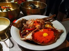-草家酱蟹炭火烤肉店(珲春南路一店)
