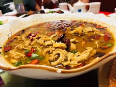 金牌爆羊肚-大眼锅贴水饺(河东店)