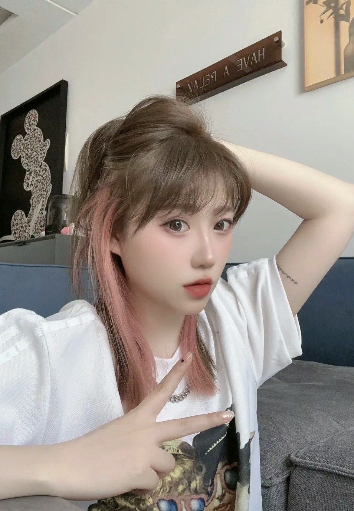 让你美翻了的挂耳染发色