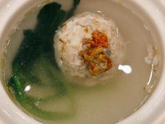 蟹粉狮子头-怡园饭店-餐厅(四望亭店)