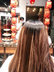点击看大图 -T.1 hair salon烫染接发