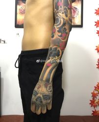 -荔刺青纹身·手穿孔饰品