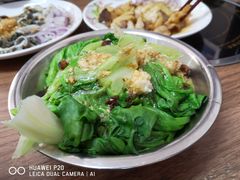 烫青菜-歪头牛肉(金龙壹号店)