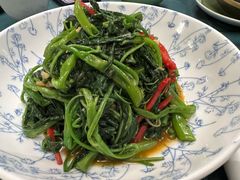 马拉盏炒通菜-誉八仙粤菜(万象天地店)