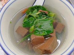 枸杞猪红汤-榕边干蒸鲜排骨·啫啫煲(西丽店)