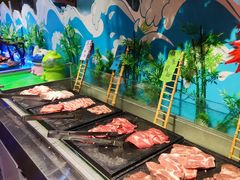自助取餐区-阪尚皇·原切牛排·烤肉火锅自助(北京路店)