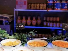 自助调料区-春天烤肉自助餐厅(南内环店)