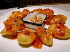 脆炸茄饼-鸡毛店·川菜(文殊院店)