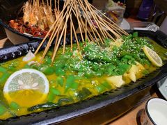 青椒烤鱼片-成都吃客(九眼桥店)