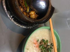 -长城砂煲田鸡粥