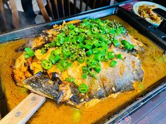 青椒味烤鱼-江边城外烤全鱼(方庄时代购物中心店)