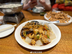 三鲜焖子-日月昇海鲜码头(开发区五彩城店)