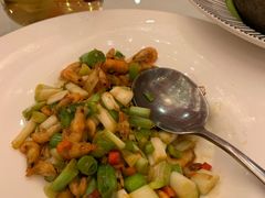 韭菜炒河虾-夜上海(上元大街店)