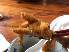 姬松茸煲白鸽（汤渣）-农汤老店(顺联公园里店)