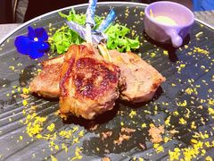 羊排配大藏芥末酱-窗外西餐厅(普罗理想国店)