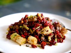 干煸雪花牛肉-世博源公馆·本帮融合菜·主题包厢·江景餐厅