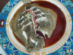 清蒸多宝鱼-悦真雅院·四合院·清真私房菜(雍和宫店)