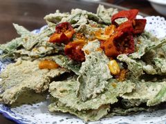 面拖桑树叶-天台徐家小吃